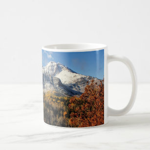 Mount Timpanogos in Autumn Utah Mountains Coffee Mug