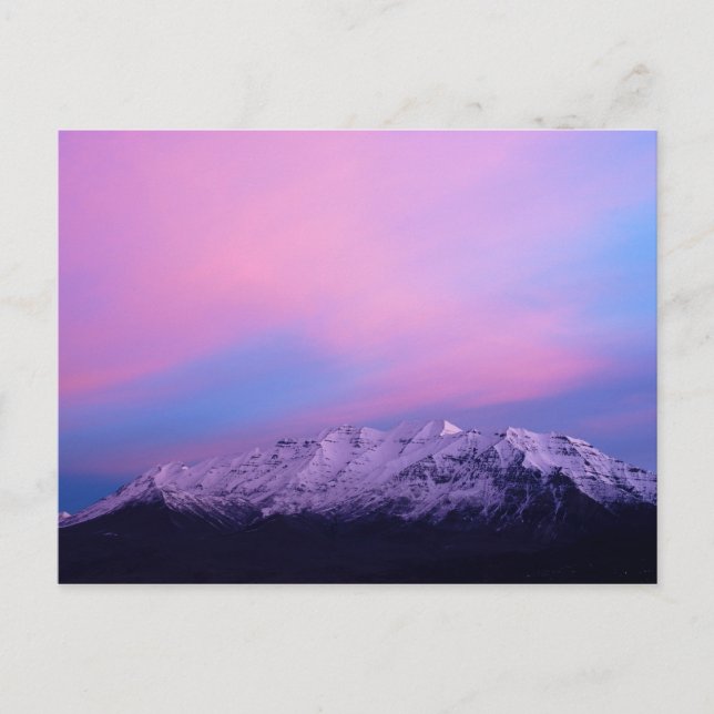 Mount Timpanogos Postcard (Front)