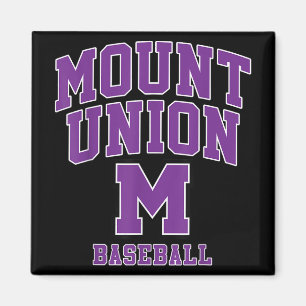 Mount Union Baseball Arch Vintage Design For Men W Magnet