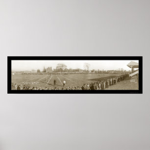 Mount Union Football Photo 1914 Poster