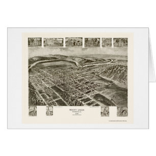 Mount Union, PA Panoramic Map - 1906