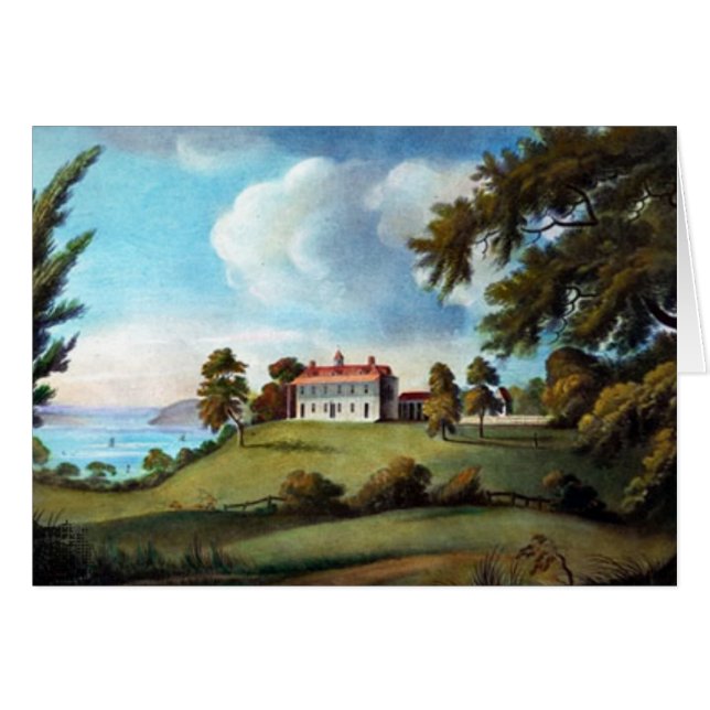 Mount Vernon, by Francis Jukes, 1800 (Front Horizontal)