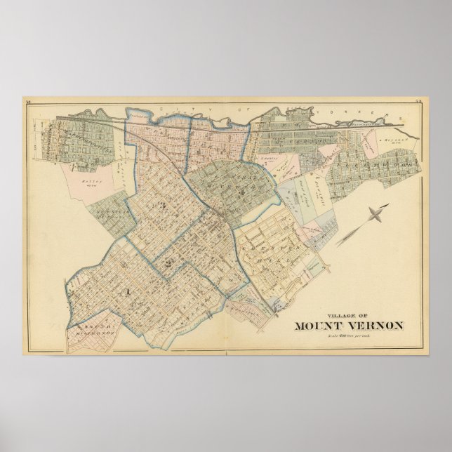 Mount Vernon, New York Poster (Front)