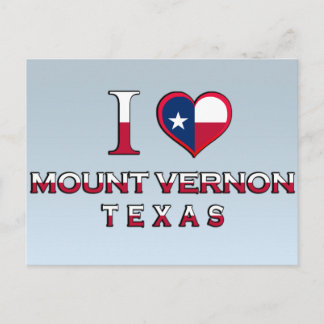 Mount Vernon, Texas Postcard