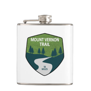 Mount Vernon Trail Hip Flask