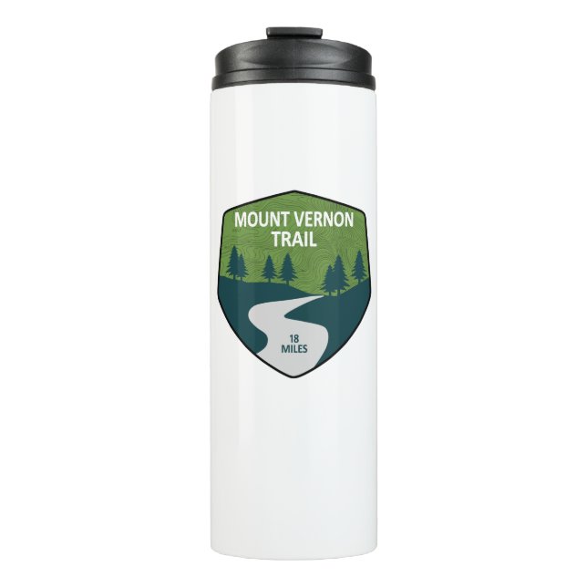 Mount Vernon Trail Thermal Tumbler (Front)