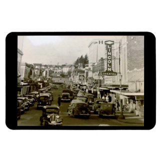 Mount Vernon WA, Theatre Vintage Magnet