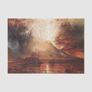 Mount Vesuvius in Eruption by J.M.W. Turner Tissue Paper