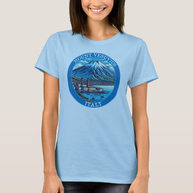 Mount Vesuvius Italy T-Shirt (Front)