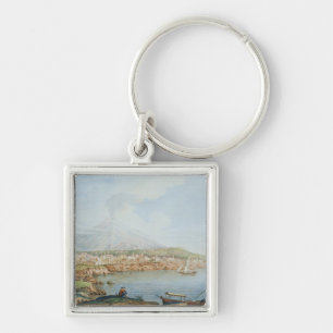Mount Vesuvius, plate 36 from 'Campi Phlegraei: Ob Key Ring
