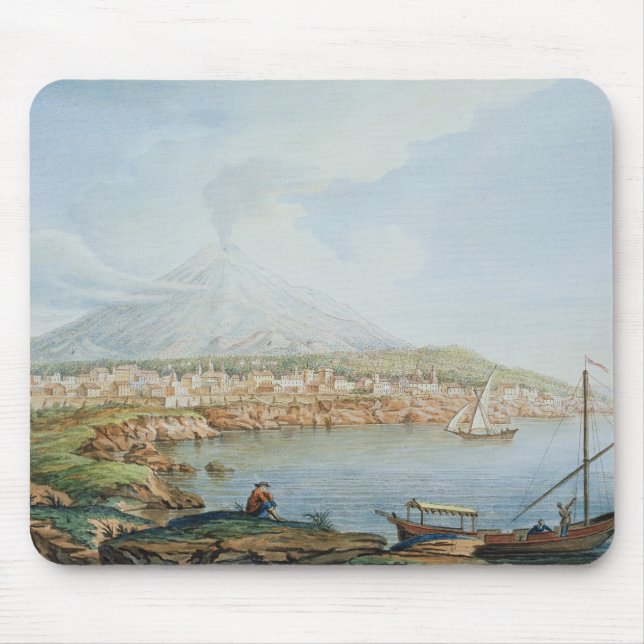 Mount Vesuvius, plate 36 from 'Campi Phlegraei: Ob Mouse Mat (Front)