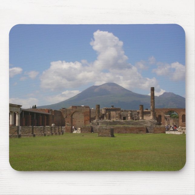 Mount Vesuvius, Pompeii Mouse Mat (Front)