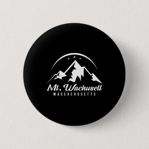 Mount Wachusett Machusetts Ski Resort Skiing Snowb 6 Cm Round Badge