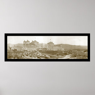 Mount Washington Hotel Photo 1905 Poster
