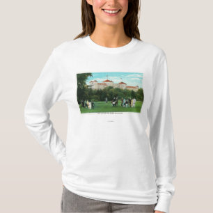 Mount Washington Hotel View of Golf Gallery T-Shirt