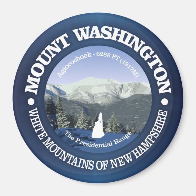 Mount Washington Magnet (Front)