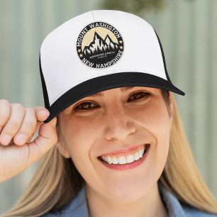 Mount Washington Mountain Landscape Souvenir Trucker Hat