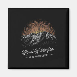 Mount Washington Mountains New Hampshire Hiking Vi Magnet