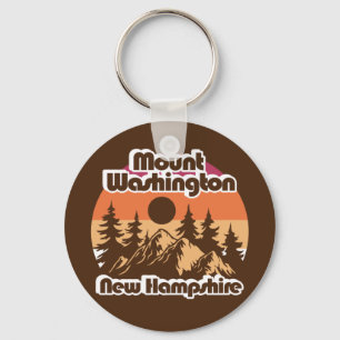 Mount Washington New Hampshire Key Ring