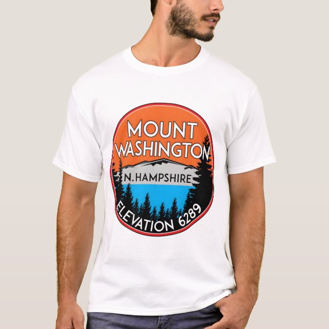 MOUNT WASHINGTON NEW HAMPSHIRE MOUNTAIN CLIMBING H T-Shirt (Front)