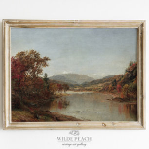 Mount Washington New Hampshire Vintage Painting  Poster