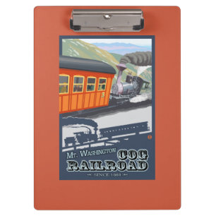 Mount Washington, New HampshireCog Railroad Clipboard