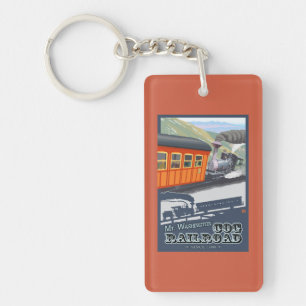 Mount Washington, New HampshireCog Railroad Key Ring