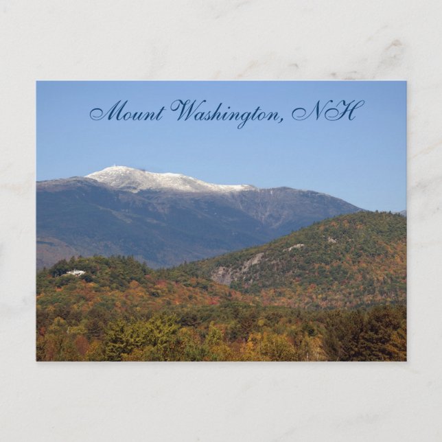 Mount Washington, NH    Postcard (Front)
