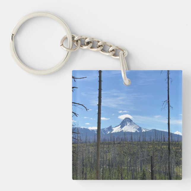 Mount Washington, Oregon Key Ring (Front)