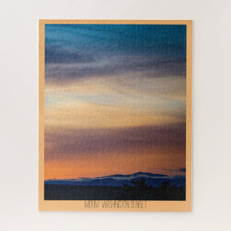 Mount Washington Sunset  Jigsaw Puzzle