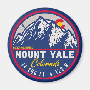 Mount Yale Colorado - 14ers fourteener hiking Magnet