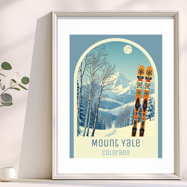 Mount Yale Colorado ski resort  Poster (Creator Uploaded)