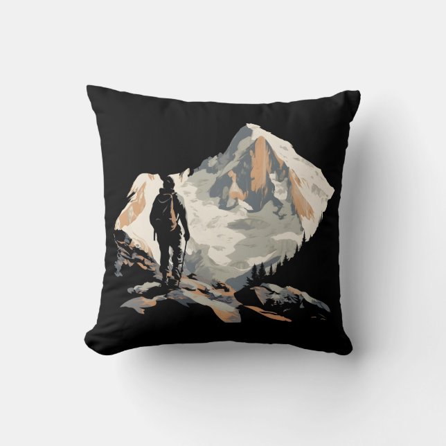 Mountain Adventure Cushion (Front)