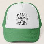 Mountain Adventure Happy Campers Camping Trucker Hat<br><div class="desc">Mountain Adventure Happy Campers Camping Hats.</div>