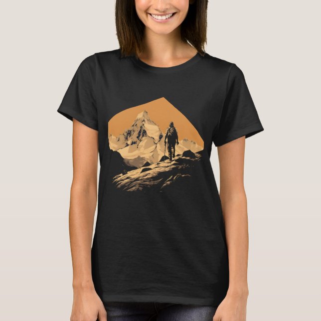 Mountain Adventure Hiking T-Shirt (Front)