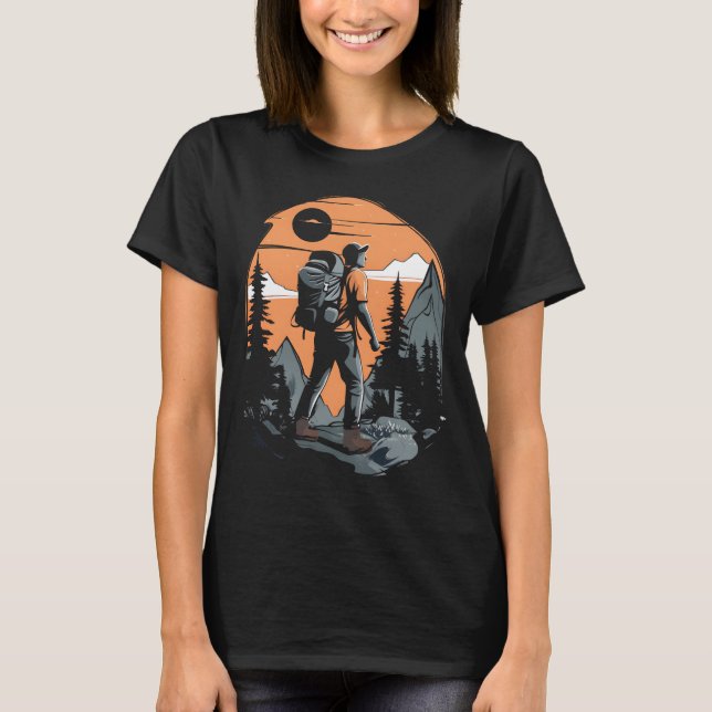 Mountain Adventure Hiking T-Shirt (Front)
