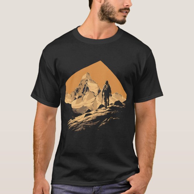 Mountain Adventure Hiking T-Shirt (Front)