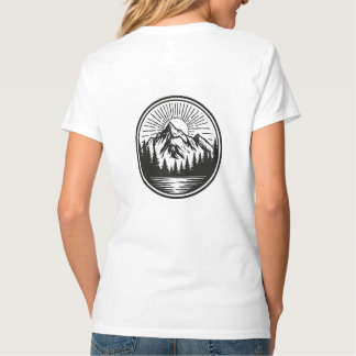 Mountain Adventure Logo | Camping Badge | Outdoor T-Shirt