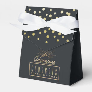 Mountain Adventure Rustic Congrats Class of 20xx Favour Box
