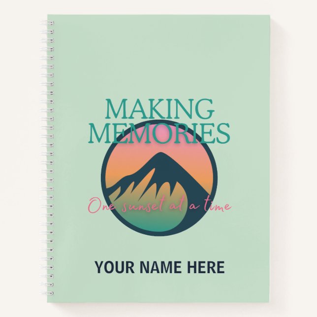 Mountain Adventures, Making Memories, Journal (Front)