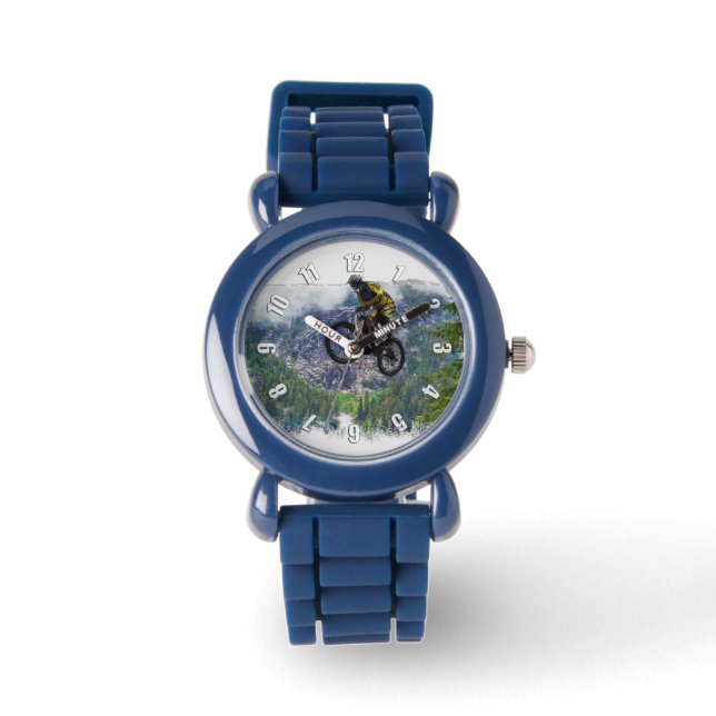 Mountain Air BMXer - BMX Rider    Watch (Front)