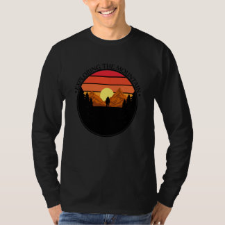 Mountain and Forest Scene 100 T-Shirt