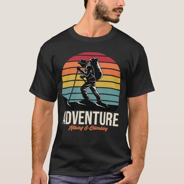 Mountain and Forest Scene  114 T-Shirt (Front)