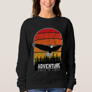 Mountain and Forest Scene 123 Sweatshirt