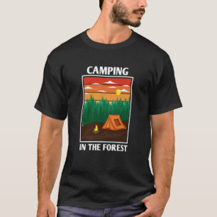 Mountain and Forest Scene  131 T-Shirt