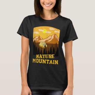 Mountain and Forest Scene Silhouette Tank Top 9