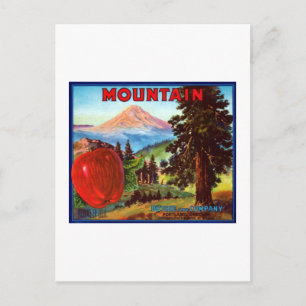 Mountain Apples Portland Oregon Postcard