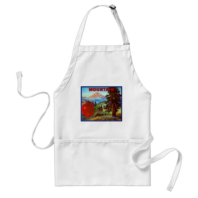 Mountain Apples Standard Apron (Front)