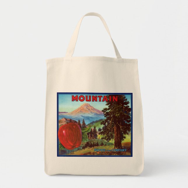 Mountain Apples Tote Bag (Front)