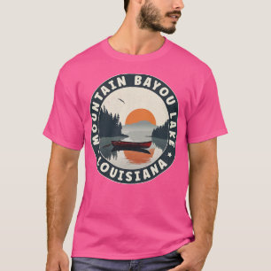 Mountain Bayou Lake Louisiana Sunset TShirt